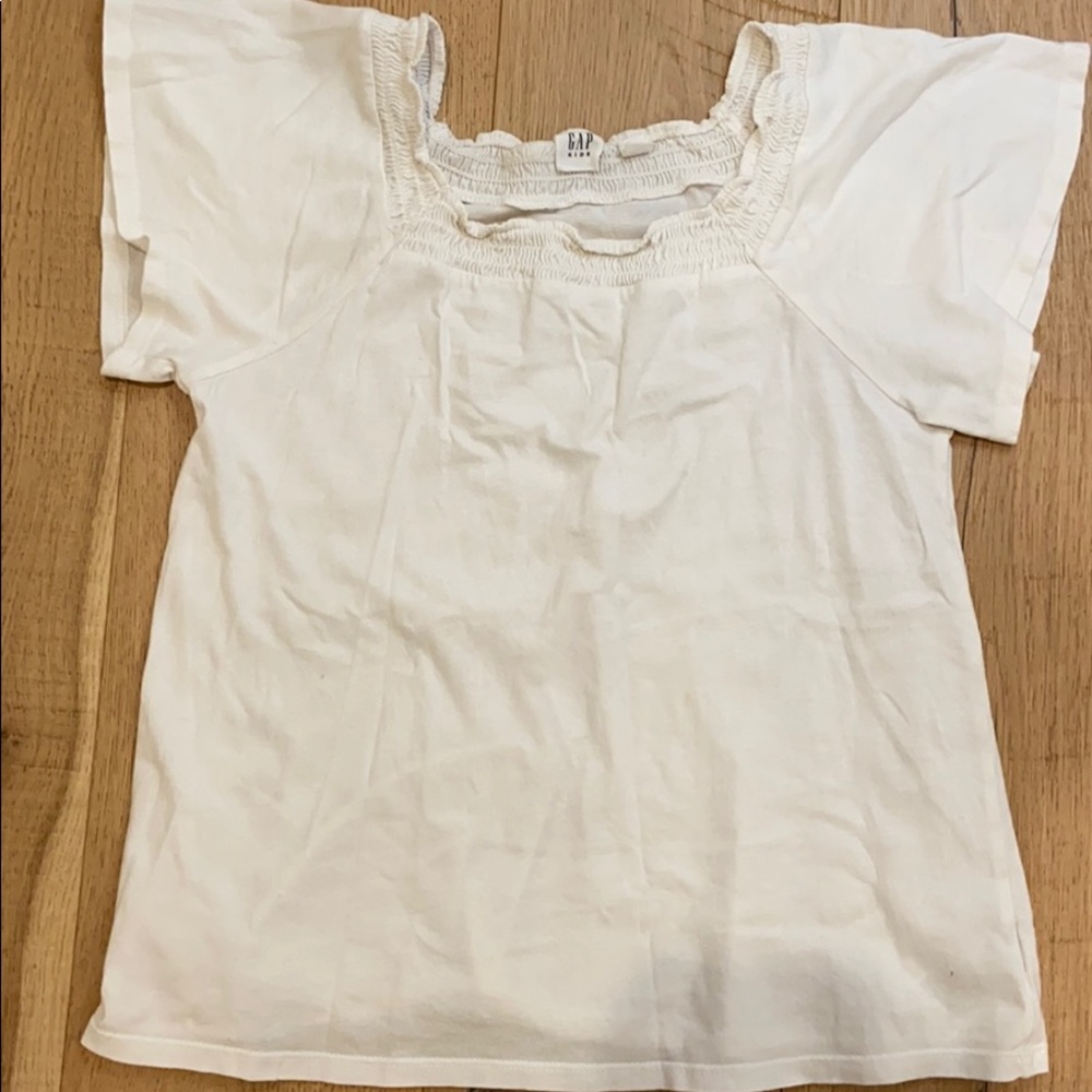 Gap Kids girls white shirt